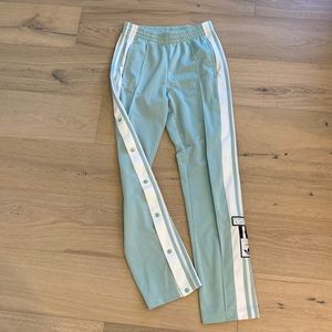 Adidas retro snap sweatpants XS